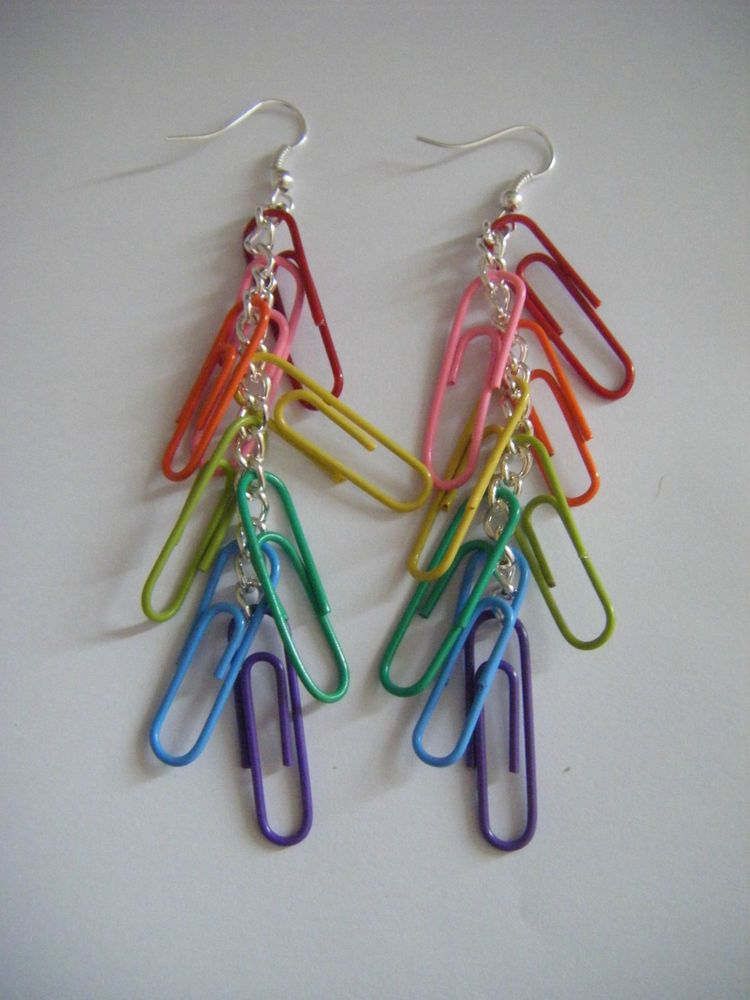 Paperclip Earrings