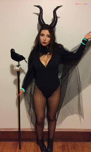 Adult Maleficent Halloween Costume_ Keeping It Steamy