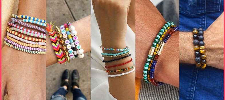 beaded bracelets