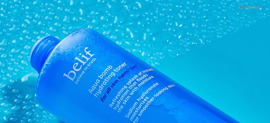 Best Water Based Product: Belif Aqua Bomb Hydrating Toner