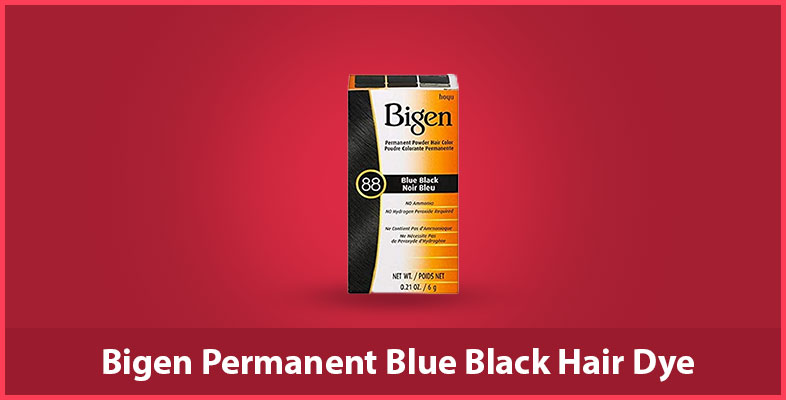 Bigen Permanent Blue Black Hair Dye