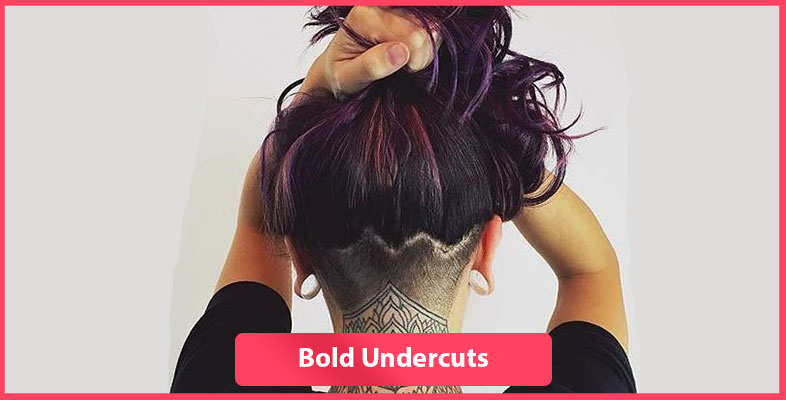 Bold undercuts