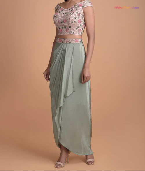 Cascade Pleat Skirts