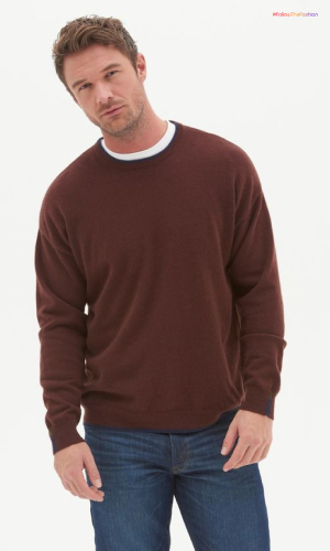 Crew Neck Solid Sweater