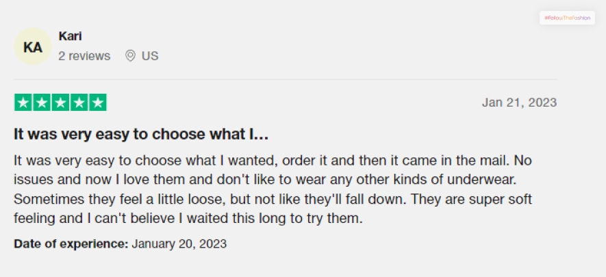 Customer Review 3 - Kari