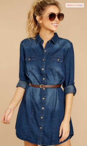 denim dresses for women