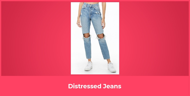 Distressed Jeans