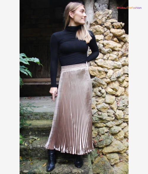 Fluted Pleat Skirts