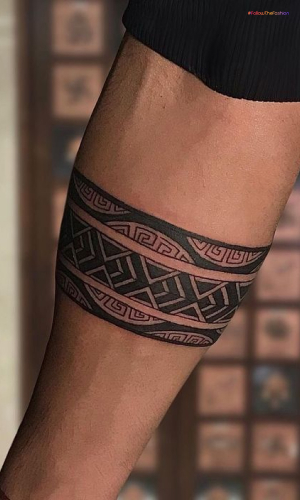 Forearm Band Tattoo