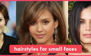 hairstyles for small faces