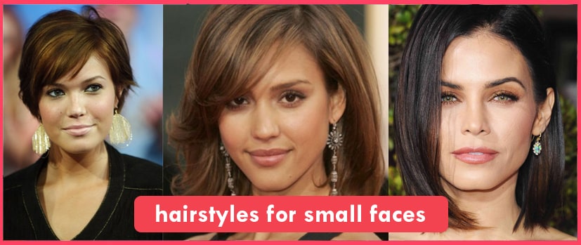 hairstyles for small faces