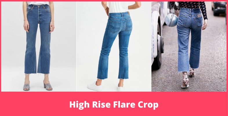 High Rise Flare Crop