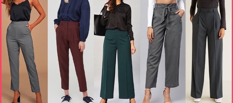 high waisted trousers