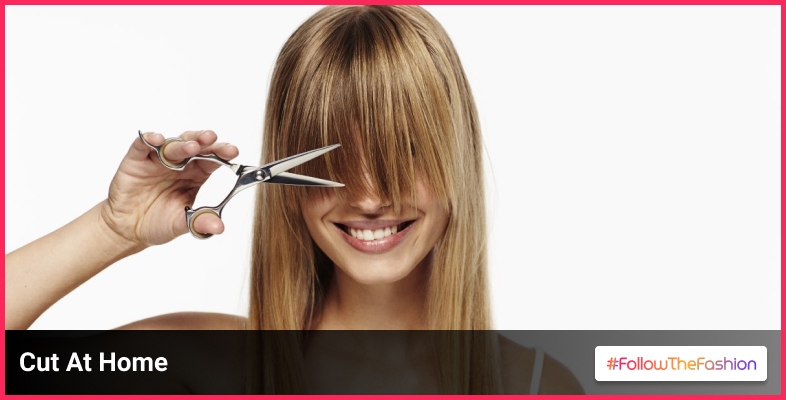 How To Cut Curtain Bangs At Home 