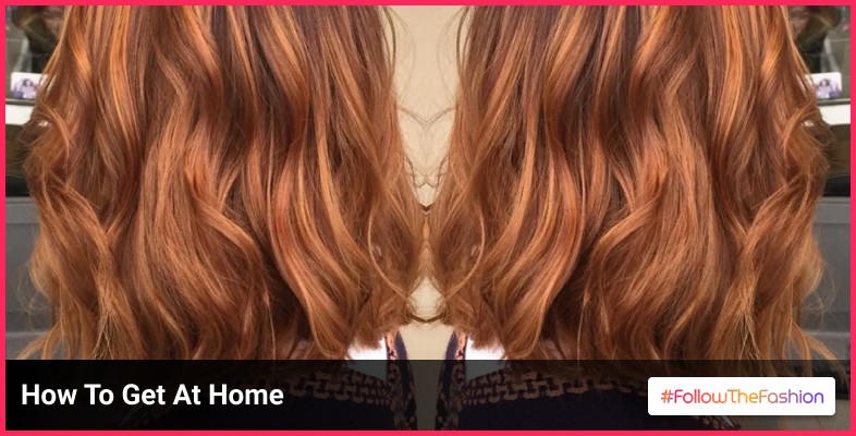 How To Get Pumpkin Spice Hair Color At Home