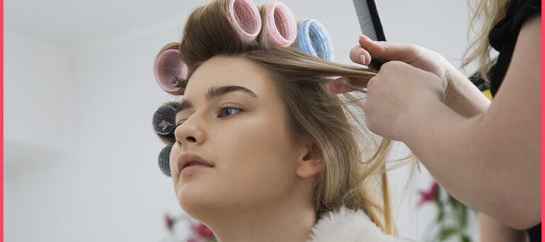 how to use hair rollers