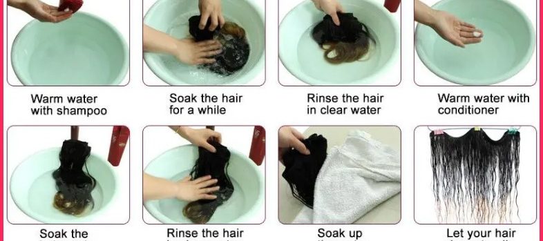 how to wash brazilian hair