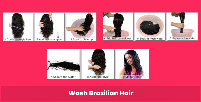 How To Wash Brazilian Hair [Step By Step]