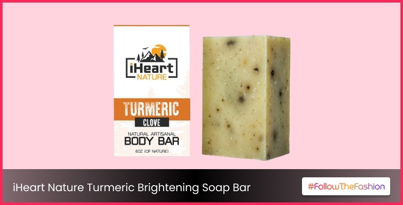 iHeart Nature Turmeric Brightening Soap Bar