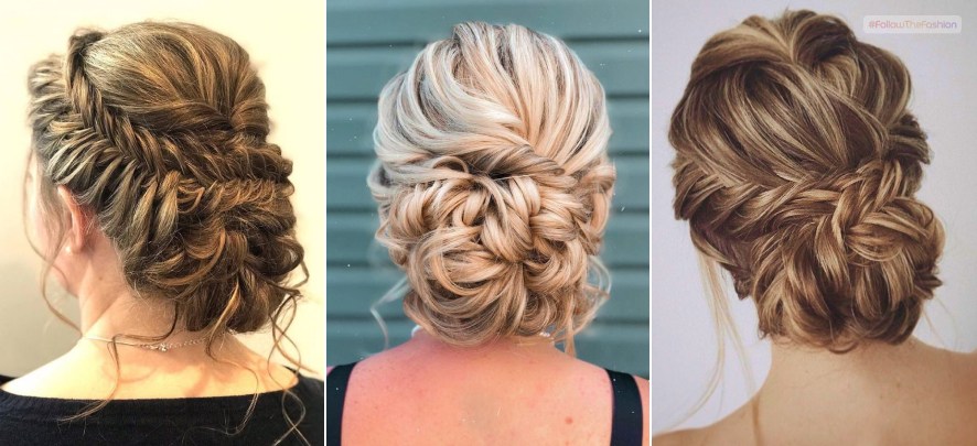 Intricately Braided Updo