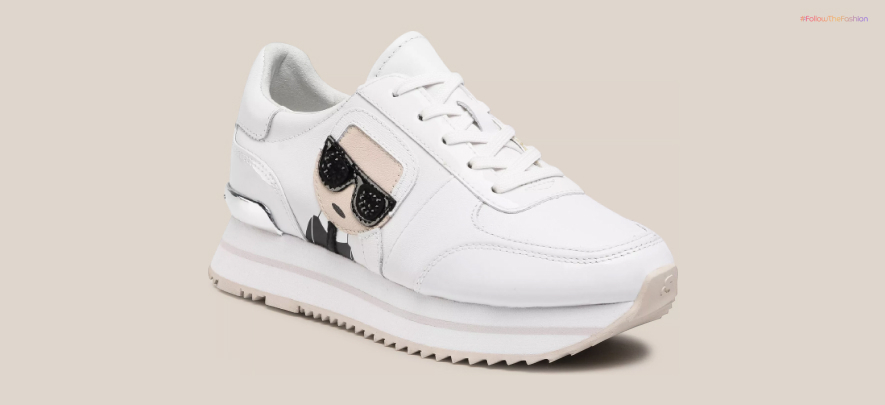 Karl Lagerfeld Lux Finesse Monogram Sneakers