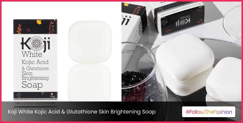 Koji White Kojic Acid & Glutathione Skin Brightening Soap