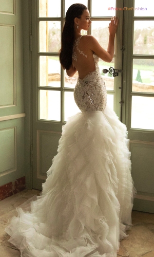 Lace + Tulle Mermaid Gown 2