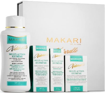 Makari Naturalle Multi-Action Extreme Whitening & Moisturizing Gift Set:-image