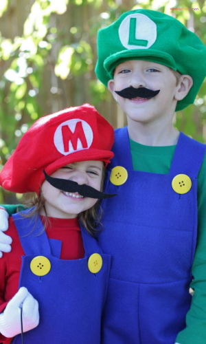 Mario And Luigi Halloween Costume