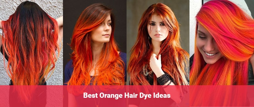 orange hair dye