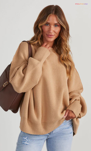 Oversize Sweater + XL Tote
