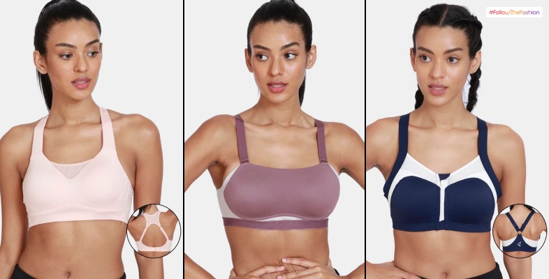 Padded And Wire-free Sports Bra