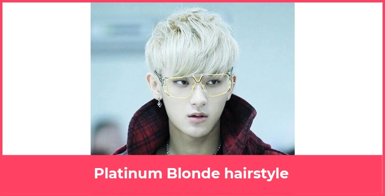 Platinum Blonde hairstyle