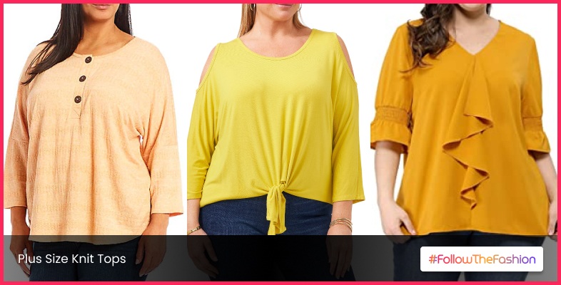 Plus Size Knit Tops