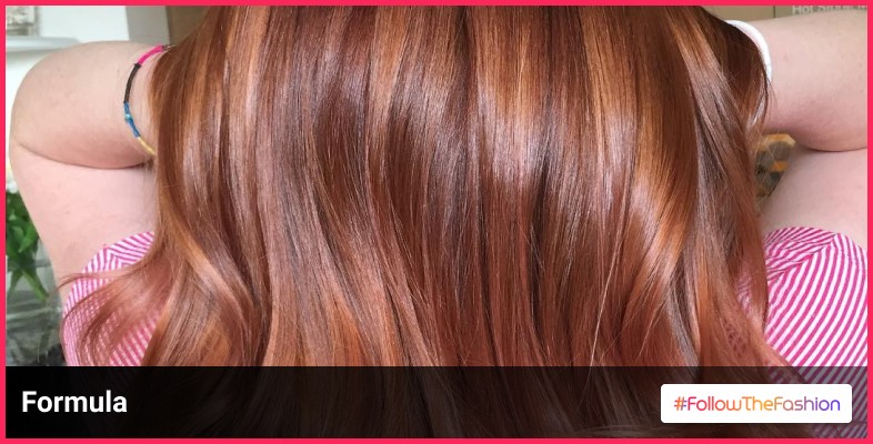 Pumpkin Spice Hair Color Formula 