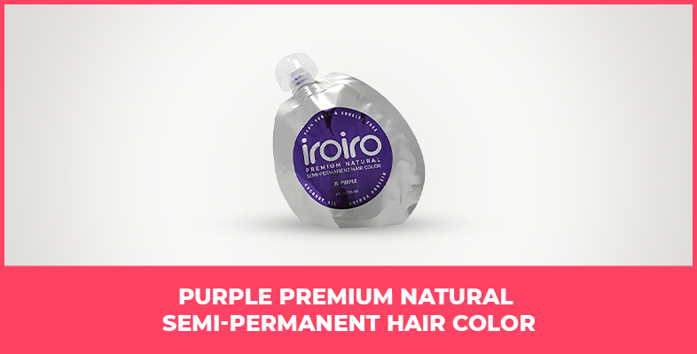 Purple Premium Natural Semi-Permanent Hair Color