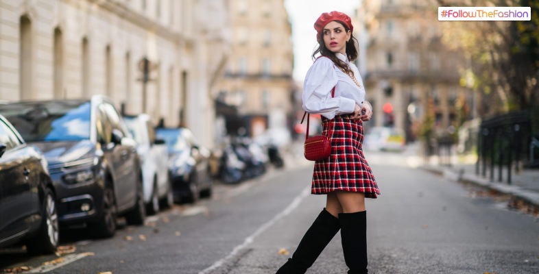 Red Plaid SkirtRed Plaid Skirt