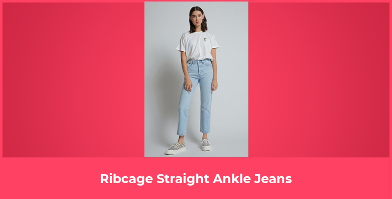 Ribcage Straight Ankle Jeans