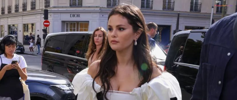 Selena Gomez's Polka-Dot Minidress Had the Most Dramatic Sleeves