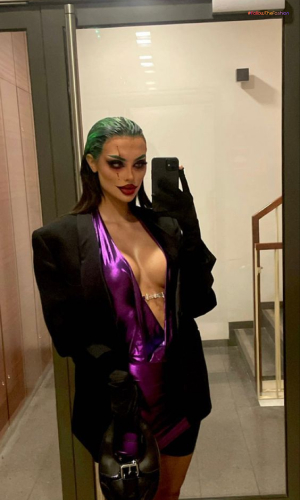 Sexy Joker Halloween Costume For Women