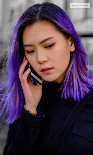 lavender hair color