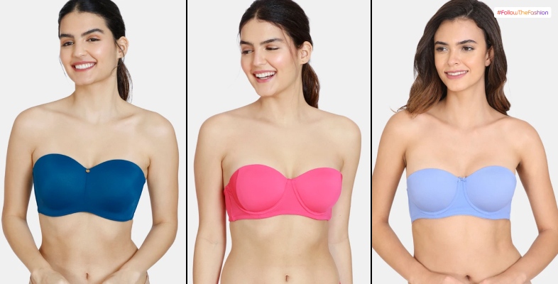 Strapless Bra With Pads