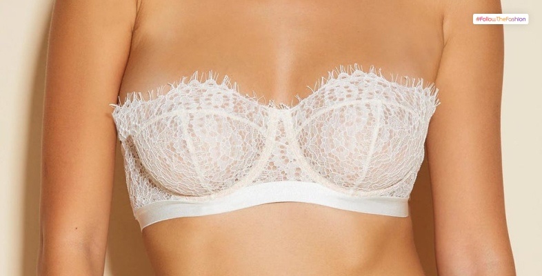 Strapless Lace Bra