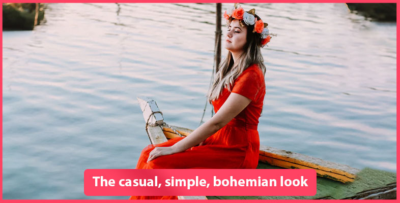 The Casual, Simple, Bohemian Look