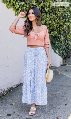 The Floral Maxi Skirt 1