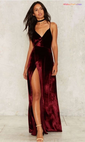 velvet dresses for women