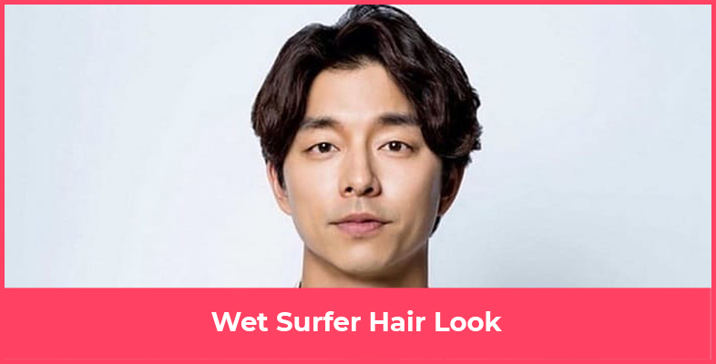 Wet Surfer Hair Look