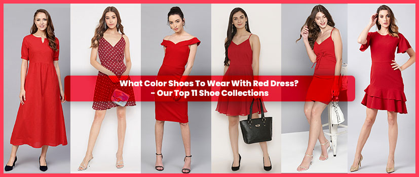 What Color Shoes To Wear With Red Dress