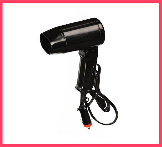 Eugeneq Car 12V Portable Folding Hair Dryer