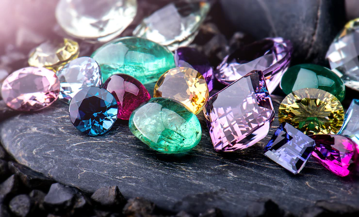 several Gemstones